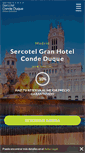 Mobile Screenshot of granhotelcondeduque.com